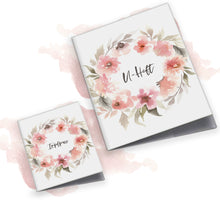 Lade das Bild in den Galerie-Viewer, U-Heft-Hülle inkl. Impfpass-Hülle- Farbe rosa