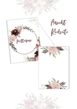 Lade das Bild in den Galerie-Viewer, Mutterpasshülle für den deutschen Mutterpass - Farbe bordeaux