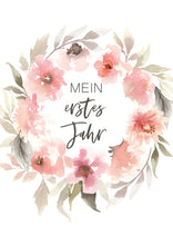 Lade das Bild in den Galerie-Viewer, Mein erstes Jahr - 40 Baby-Meilensteinkarten, rosa-Edition