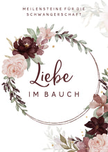 Lade das Bild in den Galerie-Viewer, Liebe im Bauch - Meilensteinset für die Schwangerschaft