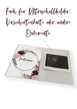 Lade das Bild in den Galerie-Viewer, Mutterpasshülle für den deutschen Mutterpass - Farbe bordeaux