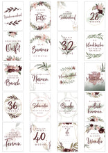 Lade das Bild in den Galerie-Viewer, Liebe im Bauch - Meilensteinset für die Schwangerschaft